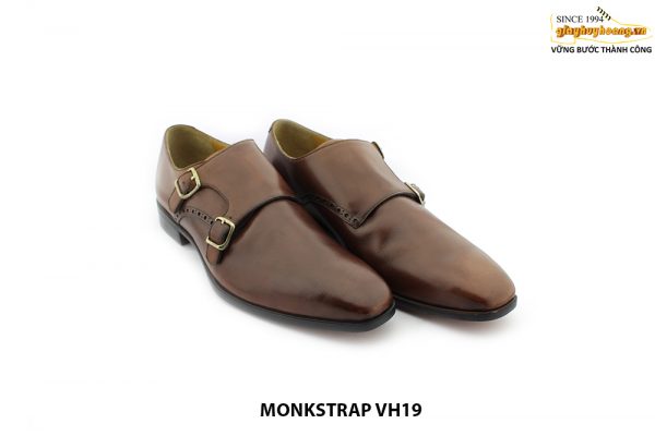 [Outlet] Giày da nam thời trang công sở Monkstrap VH19 003
