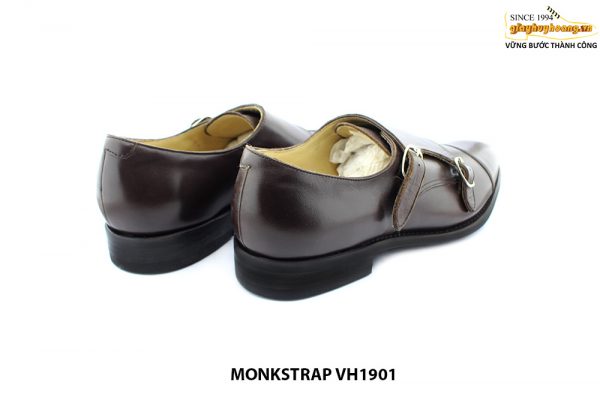 [Outlet] Giày da nam 2 khoá thanh lịch monkstrap VH1901 006