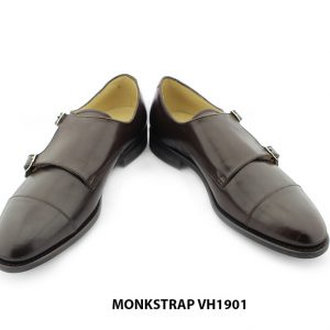 [Outlet] Giày da nam 2 khoá thanh lịch monkstrap VH1901 005