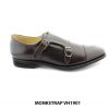 [Outlet] Giày da nam 2 khoá thanh lịch monkstrap VH1901 001