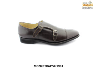 [Outlet] Giày da nam 2 khoá thanh lịch monkstrap VH1901 001