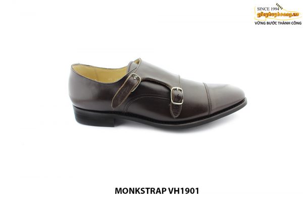 [Outlet] Giày da nam 2 khoá thanh lịch monkstrap VH1901 001