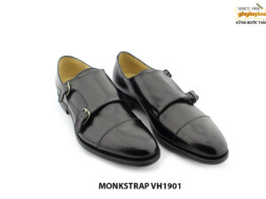 [Outlet] Giày da nam 2 khoá thanh lịch monkstrap VH1901 002