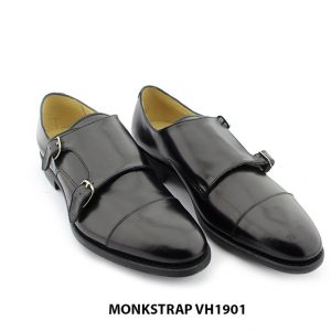 [Outlet] Giày da nam 2 khoá thanh lịch monkstrap VH1901 002