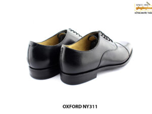 [Outlet] Giày da nam cổ điển đế cao su nút Oxford NY311 003