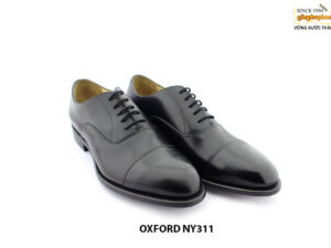 [Outlet] Giày da nam cổ điển đế cao su nút Oxford NY311 001