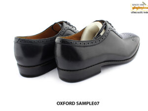 [Outlet size 40] Giày tây nam màu đen Oxford SAMPLE07 004