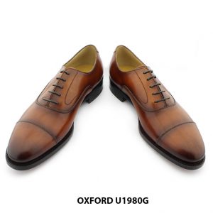 [Outlet size 40+41] Giày da nam màu thủ công Oxford U1980G 004