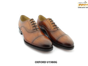 [Outlet size 40+41] Giày da nam màu thủ công Oxford U1980G 003