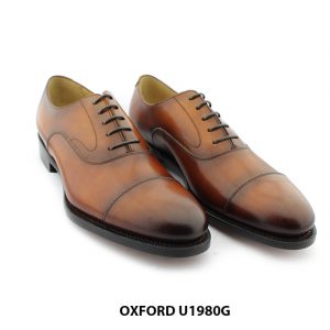 [Outlet size 40+41] Giày da nam màu thủ công Oxford U1980G 003