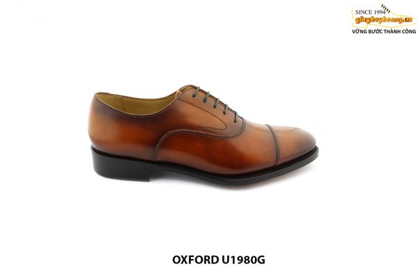 [Outlet size 40+41] Giày da nam màu thủ công Oxford U1980G 001