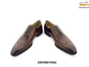 [Outlet] Giày da nam Brogues Wholecut Oxford VH02 005