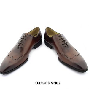 [Outlet] Giày da nam Brogues Wholecut Oxford VH02 005