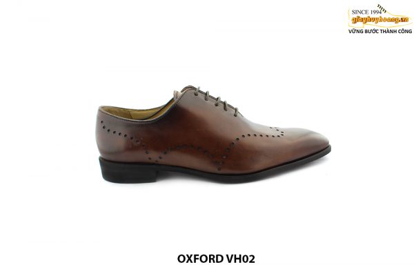 [Outlet] Giày da nam Brogues Wholecut Oxford VH02 001