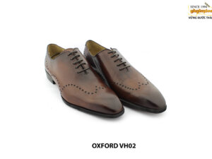 [Outlet] Giày da nam Brogues Wholecut Oxford VH02 002