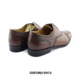 [Outlet] Giày da nam thủ công đế cao su Oxford VH13 007