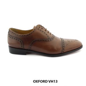 [Outlet] Giày da nam thủ công đế cao su Oxford VH13 001