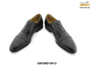 [Outlet] Giày da nam thủ công đế cao su Oxford VH13 003