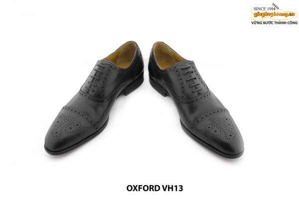 [Outlet] Giày da nam thủ công đế cao su Oxford VH13 003