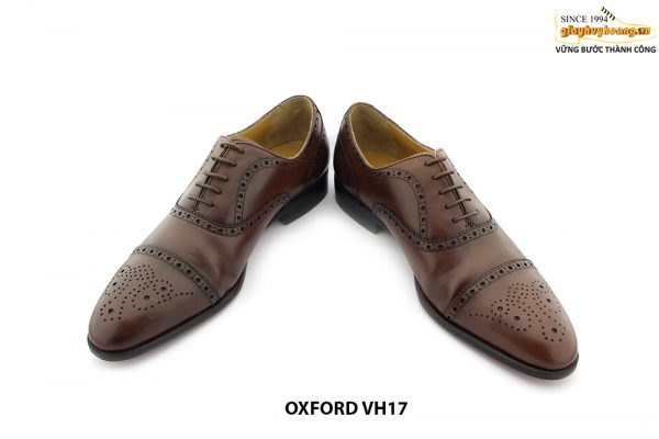 [Outlet] Giày da nam Brogues thủ công Oxford VH17 003