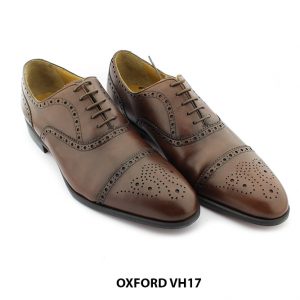 [Outlet] Giày da nam Brogues thủ công Oxford VH17 002