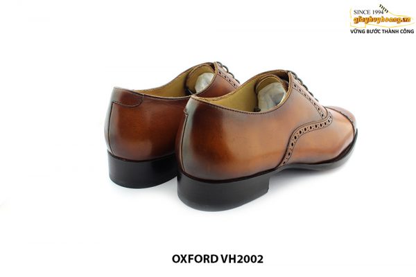 [Outlet] Giày da nam mũi vuông sang trọng Oxford VH2002 006