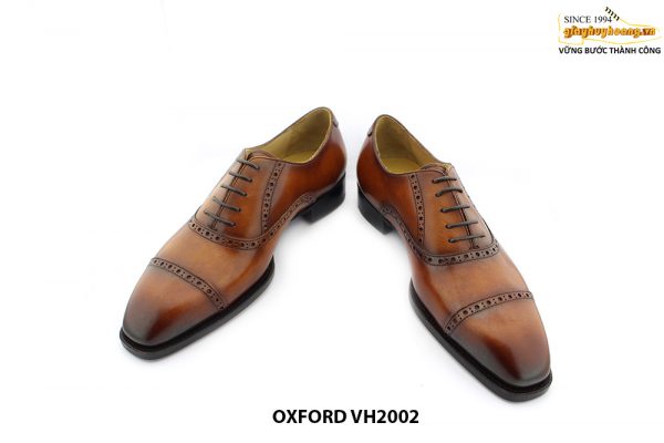 [Outlet] Giày da nam mũi vuông sang trọng Oxford VH2002 005