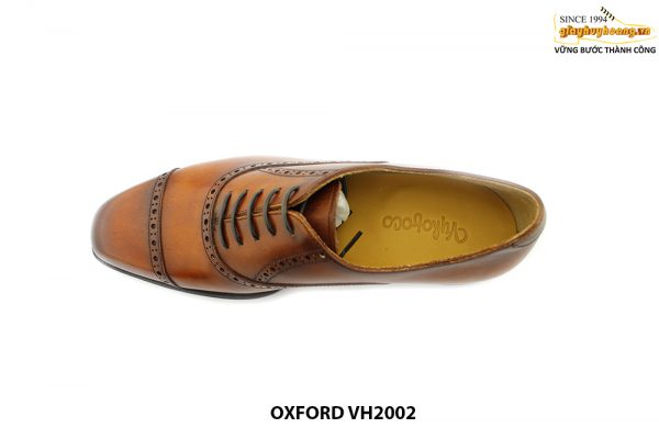 [Outlet] Giày da nam mũi vuông sang trọng Oxford VH2002 002
