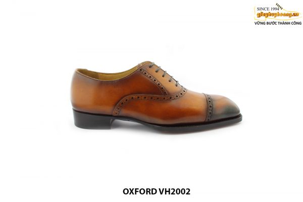[Outlet] Giày da nam mũi vuông sang trọng Oxford VH2002 001