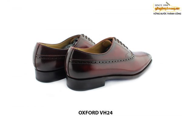 [Outlet size 42+43] Giày da nam cao cấp thủ công Oxford VH24 007