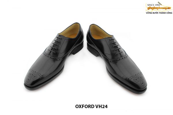 [Outlet size 42+43] Giày da nam cao cấp thủ công Oxford VH24 006