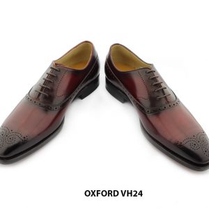 [Outlet size 42+43] Giày da nam cao cấp thủ công Oxford VH24 005