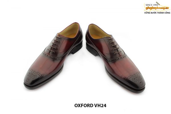 [Outlet size 42+43] Giày da nam cao cấp thủ công Oxford VH24 005