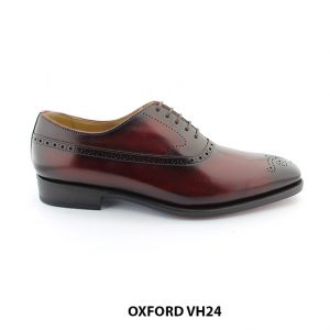 [Outlet size 42+43] Giày da nam cao cấp thủ công Oxford VH24 001