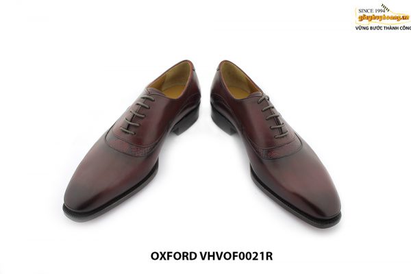 [Outlet size 41] Giày da nam thủ công đế da Oxford 0021R 005