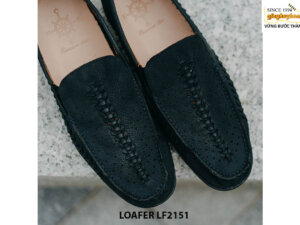 Giày lười nam da đan Penny Loafer LF2151 003