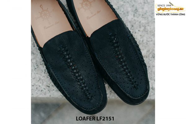 Giày lười nam da đan Penny Loafer LF2151 003