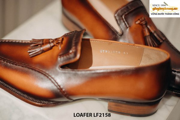 Giày lười nam có chuông đẹp Tassel Loafer LF2158 006