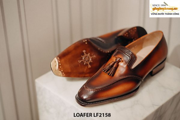 Giày lười nam có chuông đẹp Tassel Loafer LF2158 005