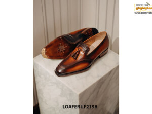 Giày lười nam có chuông đẹp Tassel Loafer LF2158 004