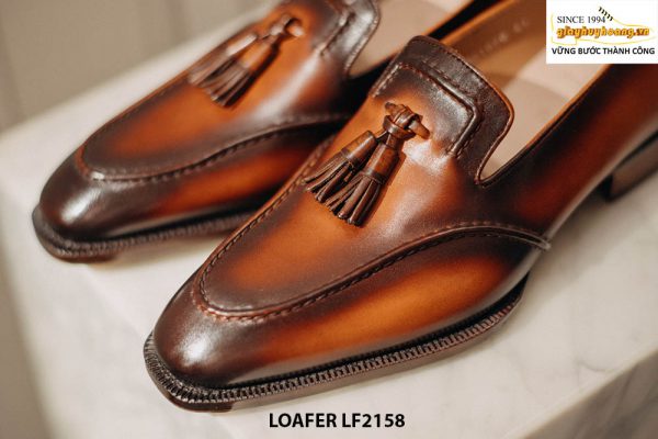 Giày lười nam có chuông đẹp Tassel Loafer LF2158 003