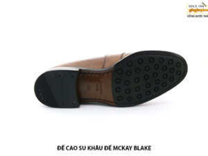 Mẫu đế cao su khâu đế mckay blake tại giayhuyhoang.vn