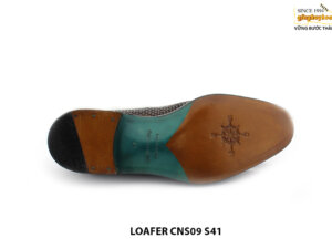 [Outlet size 41] Giày lười nam da đan cao cấp Loafer CNS09 007