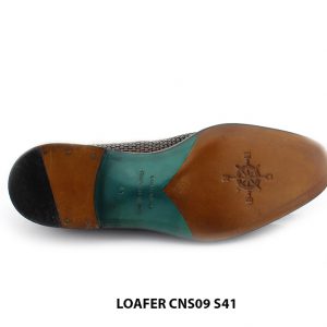 [Outlet size 41] Giày lười nam da đan cao cấp Loafer CNS09 007