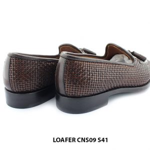 [Outlet size 41] Giày lười nam da đan cao cấp Loafer CNS09 005
