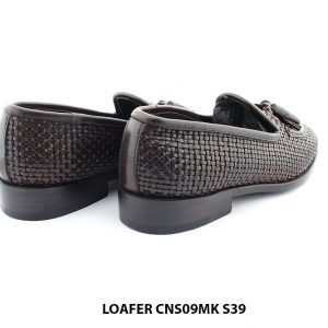 [Outlet size 39] Giày lười nam da đan thủ công Loafer CNS09 005
