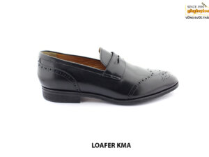 [Outlet size 40] Giày lười nam đục lỗ Wingtips Loafer Sample 001