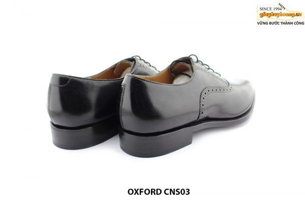 [Outlet size 42] Giày da nam công sở nâu Oxford CNS03 010