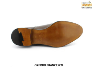 [Outlet size 42] Giày da nam đế da bò cao cấp Oxford FRANCESCO 009