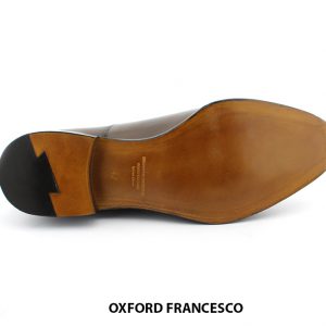 [Outlet size 42] Giày da nam đế da bò cao cấp Oxford FRANCESCO 009